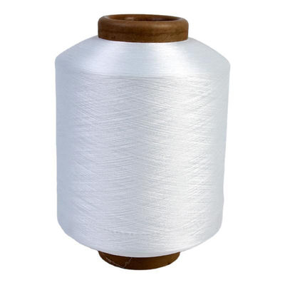 100/48 Ply Air 75D コーティング ポリエステル 覆い スパンデックス 糸 87% 弾性 繊維 ゴム
