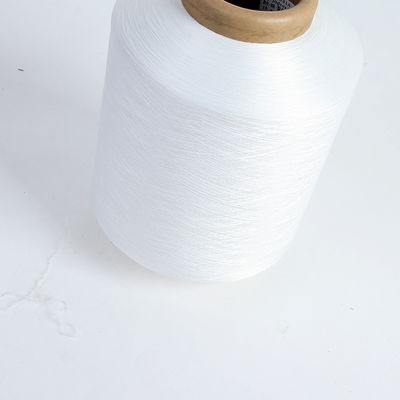 100/48 Ply Air 75D コーティング ポリエステル 覆い スパンデックス 糸 87% 弾性 繊維 ゴム